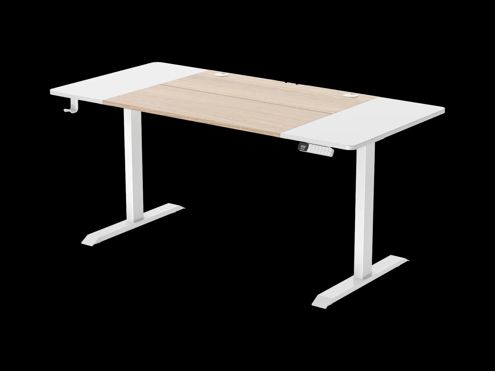 G140D-05OAK-WH · 140×60 · дуб · белый каркас